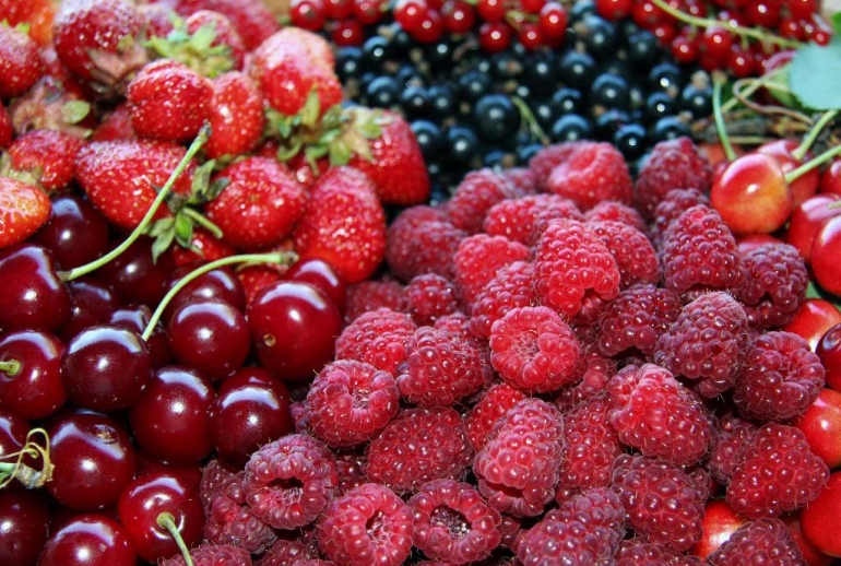 Le proprietà dei frutti rossi