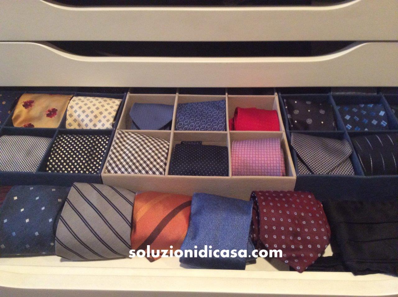 ACAMPTAR Titolare Organizzatore Sciarpa Sciarpa Cravatta nel Legno Cravatta con 24 Ganci per La Casa Burlywood