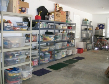 come pulire e organizzare il garage