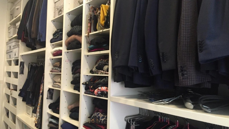 organizzazione del guardaroba