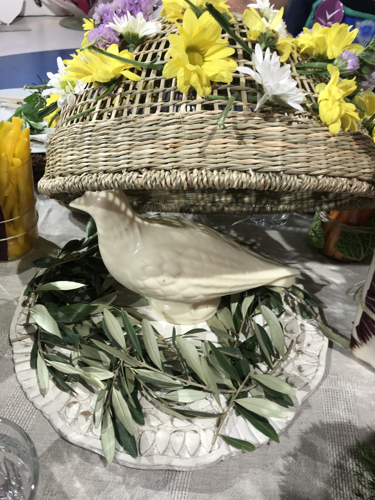 tavola di Pasqua - decorare la casa